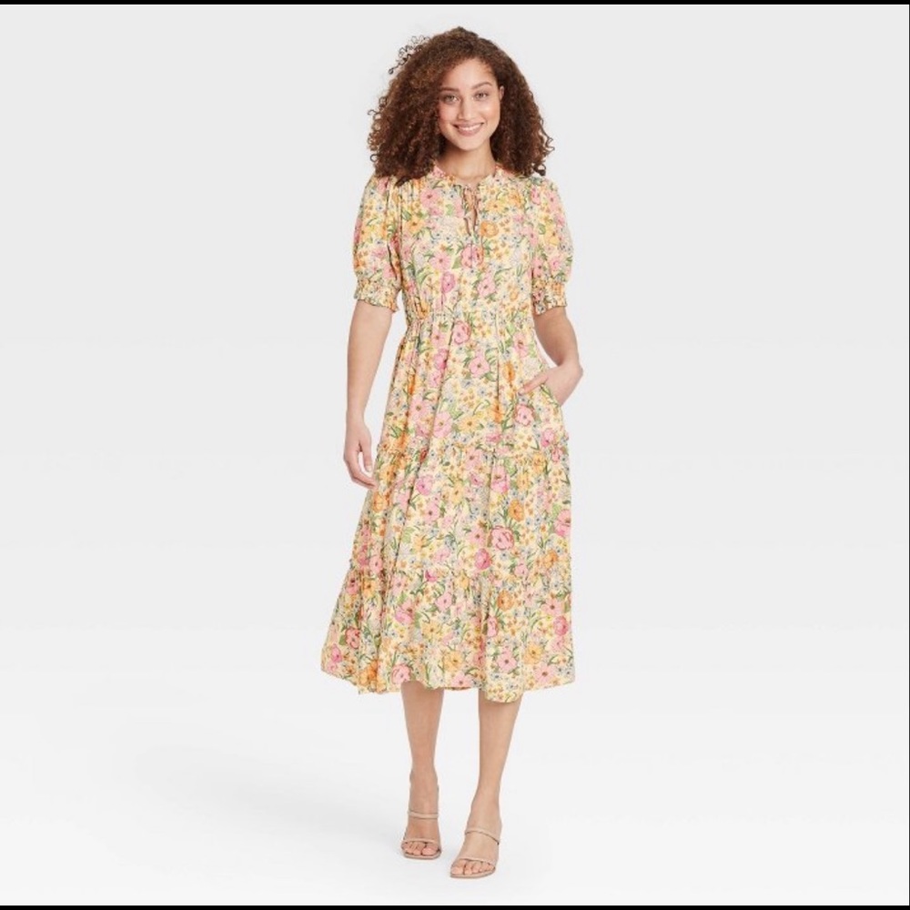 Beautiful flower dress